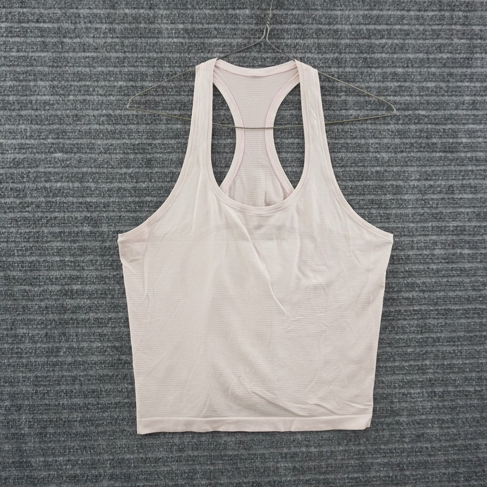 Lululemon Swiftly Tech Racerback Tank Top Women 12 Pink Athletic Workout